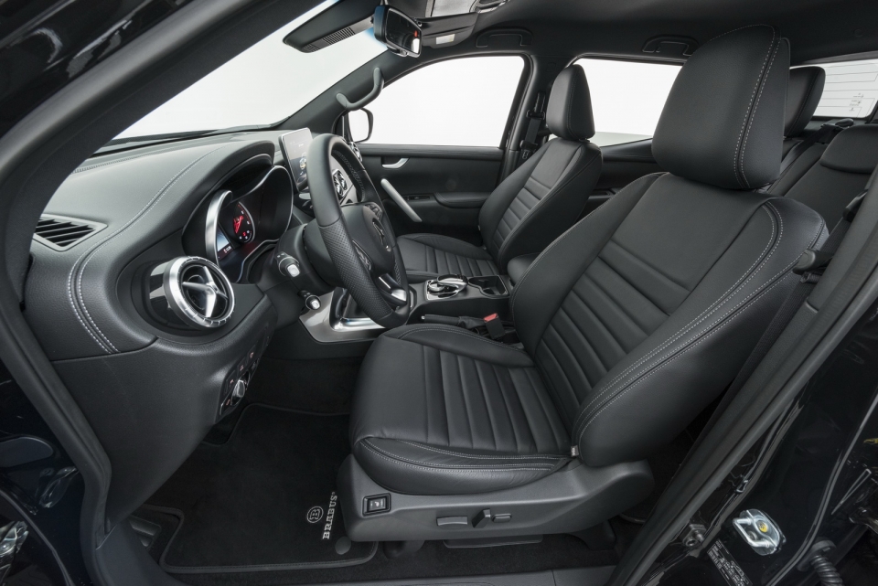 Bán tải Mercedes-Benz X-Class độ Brabus mạnh mẽ và “ngầu” hơn hẳn brabus nang cap ban tai mercedes benz x class manh me va ngau hon