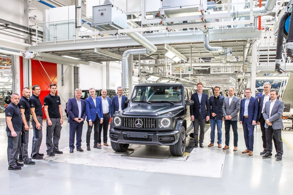 Mercedes-Benz G-Class 2019 bắt đầu đi vào sản xuất mercedes benz g class 2019 bat dau di vao san xuat