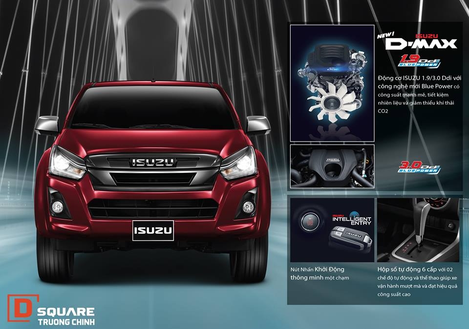 isuzu mu x va d max nang cap sap ra mat tai viet nam voi dong co diesel 19l