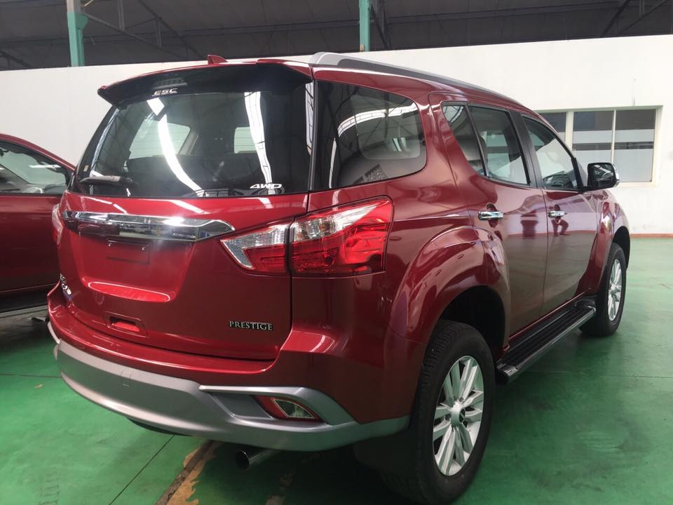 lo anh chi tiet isuzu mu x 2019 sap ra mat tai viet nam