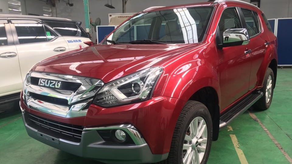 Lộ ảnh chi tiết Isuzu mu-X 2019 sắp ra mắt tại Việt Nam