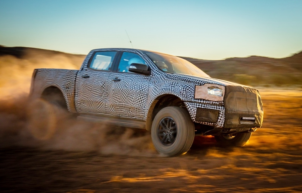 Ford Ranger Raptor 2018 sẽ sử dụng động cơ dầu 2.0L với công suất cao