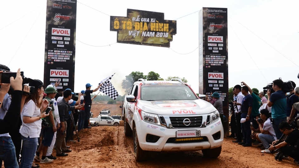 Nissan Navara xuất sắc giành ngôi vị Á quân tại VOC 2018