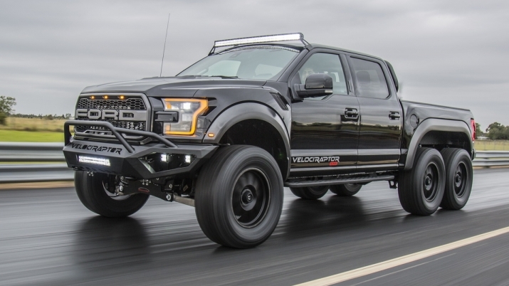 Hennessey VelociRaptor 6x6: Câu trả lời của người Mỹ dành cho Mercedes G63 AMG 6x6