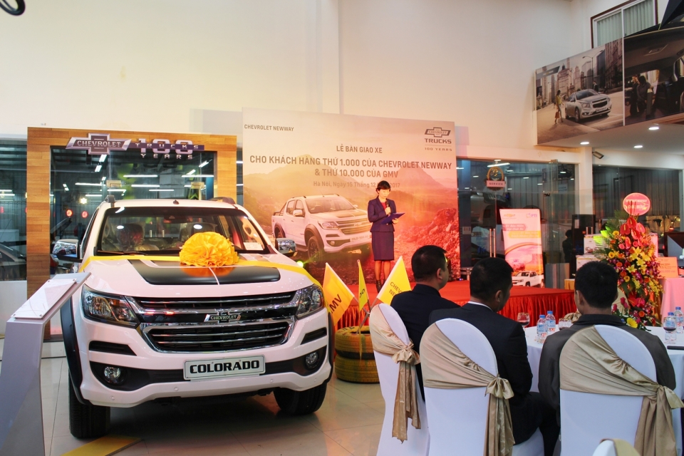 Chevrolet Việt Nam đạt mốc 10.000 xe bán ra trong năm 2017 chevrolet viet nam dat moc 10000 xe ban ra trong nam 2017
