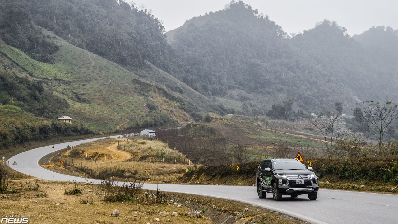 Lái Mitsubishi Pajero Sport đi Sưởi ấm bản cao 2020 Lái Mitsubishi Pajero Sport đi Sưởi ấm bản cao 2020