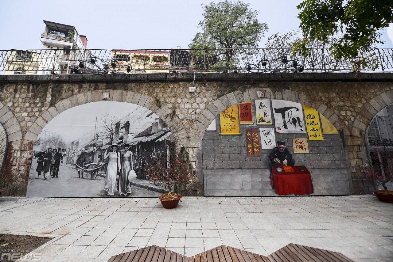 bich hoa tren pho phung hung nhung manh ghep ky uc cua ha noi