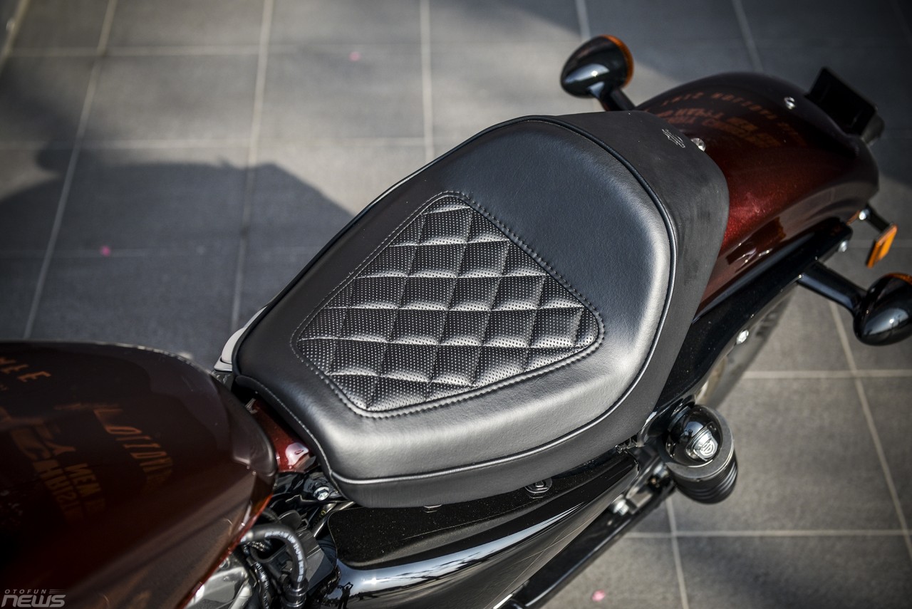 harley davidson iron 1200 khoe dang duoi nang xuan