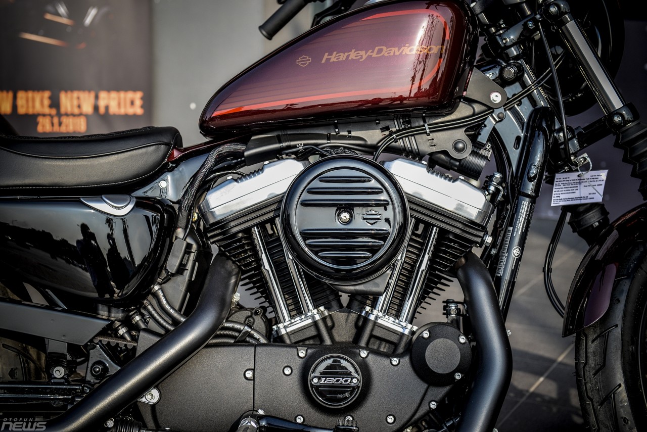 harley davidson iron 1200 khoe dang duoi nang xuan