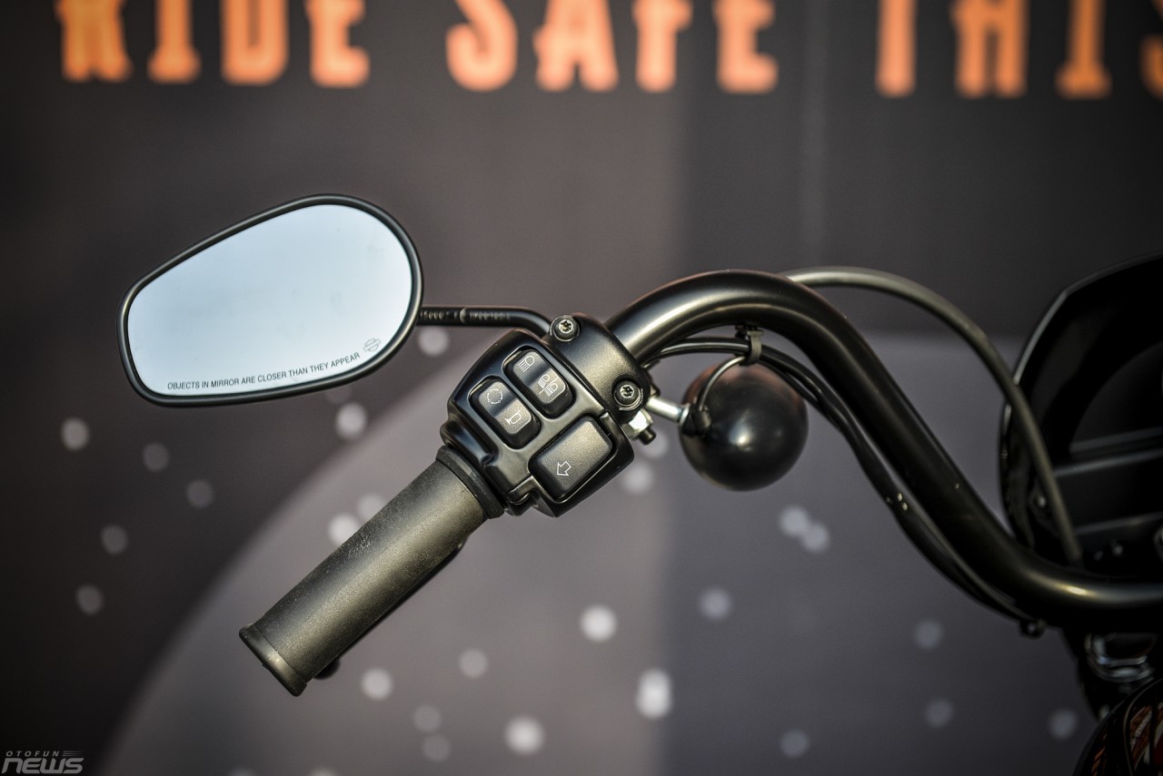 harley davidson iron 1200 khoe dang duoi nang xuan