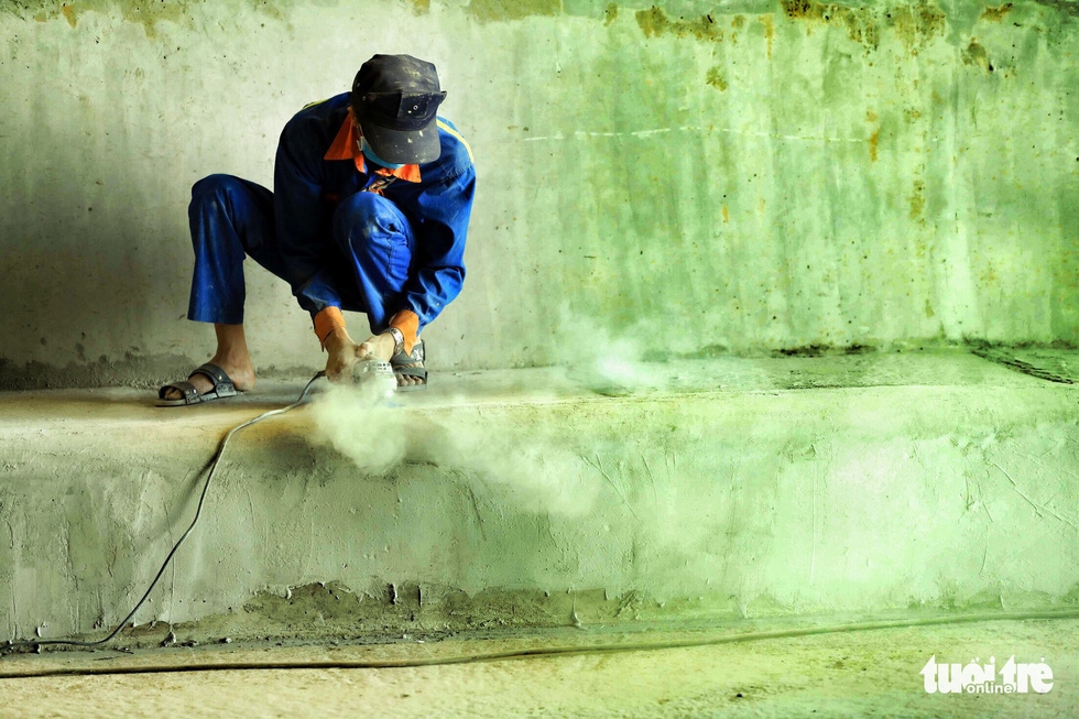 tp ho chi minh nhung buoc hoan thien cuoi cung cua ham chui an suong
