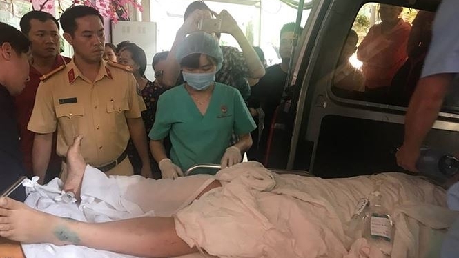 Thượng úy CSGT bị thương nghiêm trọng do kéo lê 10m