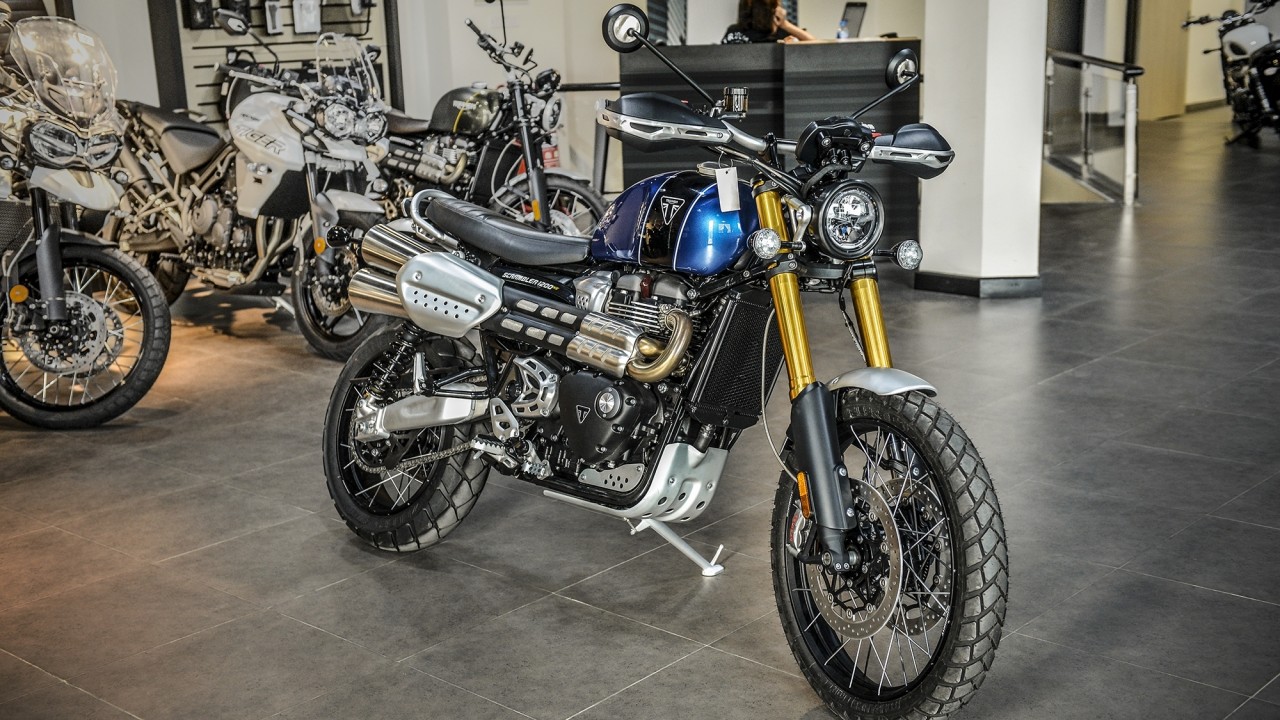 Cận cảnh mô tô Triumph Scrambler 1200 XE có giá xấp xỉ Toyota Yaris