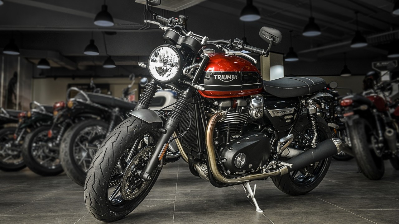 Triumph Speed Twin - mô tô cổ điển giá 589 triệu đồng ở Hà Nội