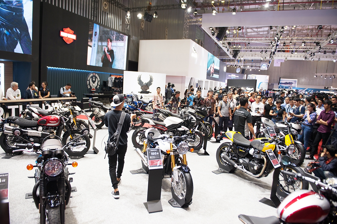 Vietnam AutoExpo 2018 hội tụ nhiều thương hiệu xe máy phân khối lớn vietnam autoexpo 2018 chinh thuc dien ra tai ha noi tu ngay 66