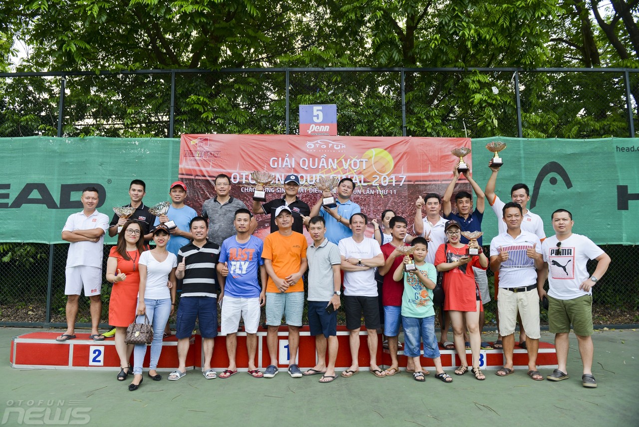 Tưng bừng giải quần vợt OTOFUN Tour Final 2017 mừng sinh nhật OTOFUN 11 tung bung giai quan vot otofun tour final 2017 mung sinh nhat otofun 11