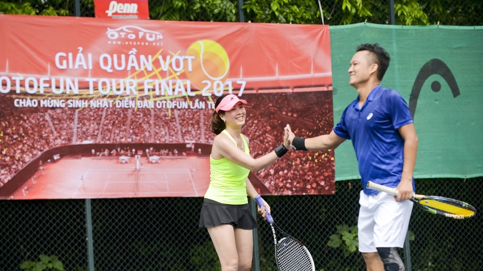 Tưng bừng giải quần vợt OTOFUN Tour Final 2017 mừng sinh nhật OTOFUN 11