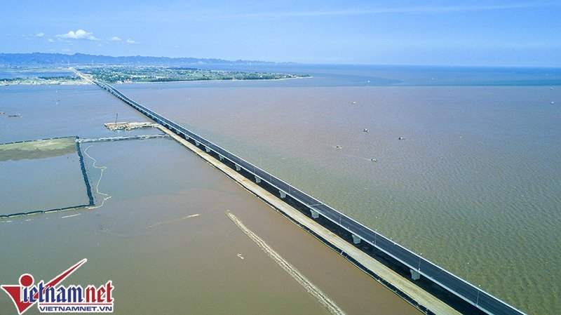 Cầu vượt biển dài nhất Việt Nam tuyệt đẹp từ trên cao cau vuot bien dai nhat viet nam tuyet dep tu tren cao