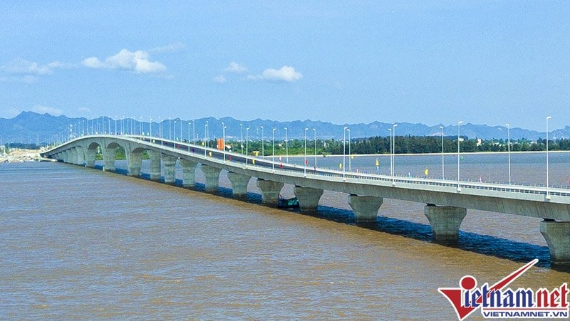 Cầu vượt biển dài nhất Việt Nam tuyệt đẹp từ trên cao cau vuot bien dai nhat viet nam tuyet dep tu tren cao