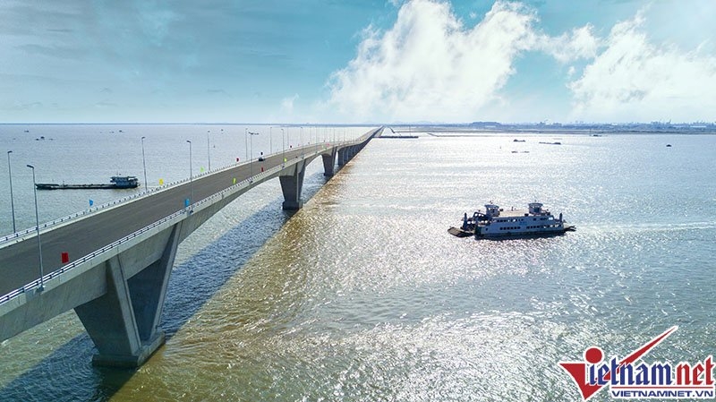 Cầu vượt biển dài nhất Việt Nam tuyệt đẹp từ trên cao cau vuot bien dai nhat viet nam tuyet dep tu tren cao