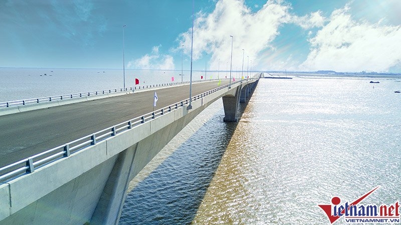Cầu vượt biển dài nhất Việt Nam tuyệt đẹp từ trên cao cau vuot bien dai nhat viet nam tuyet dep tu tren cao