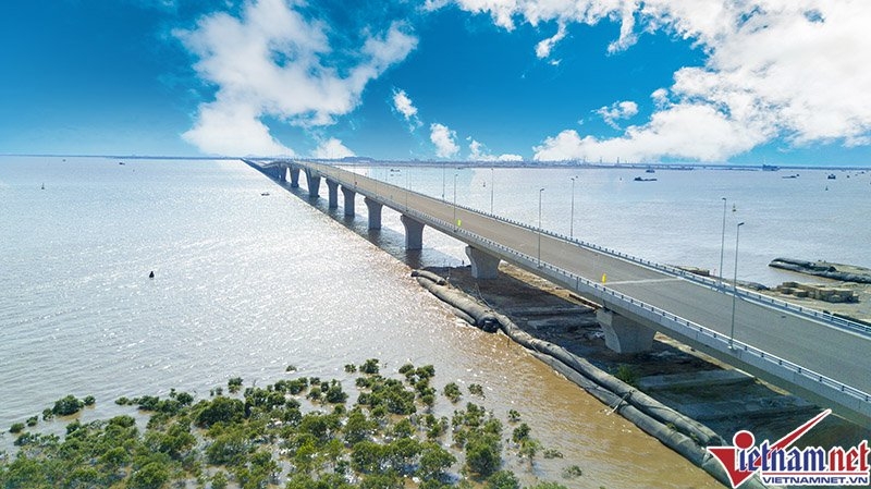 Cầu vượt biển dài nhất Việt Nam tuyệt đẹp từ trên cao cau vuot bien dai nhat viet nam tuyet dep tu tren cao