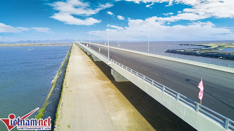 Cầu vượt biển dài nhất Việt Nam tuyệt đẹp từ trên cao cau vuot bien dai nhat viet nam tuyet dep tu tren cao