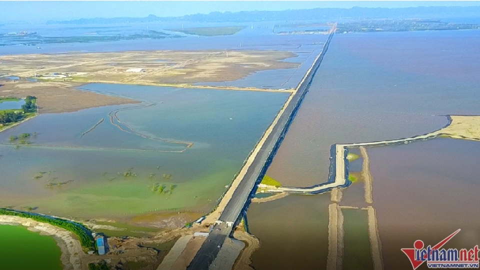 Cầu vượt biển dài nhất Việt Nam tuyệt đẹp từ trên cao cau vuot bien dai nhat viet nam tuyet dep tu tren cao