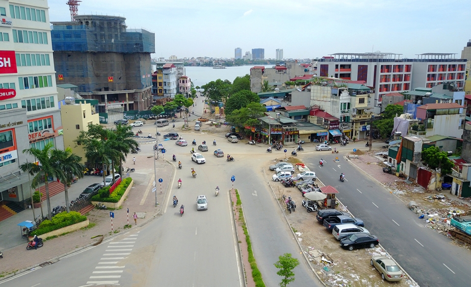 Điểm danh 5 "nút thắt cổ chai" gây méo mó giao thông Hà Nội diem danh 5 nut that co chai gay meo mo giao thong ha noi