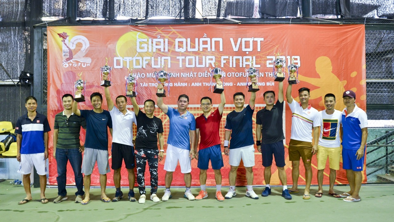 Ấn tượng giải quần vợt Otofun Tour Final 2018 mừng sinh nhật OF 12