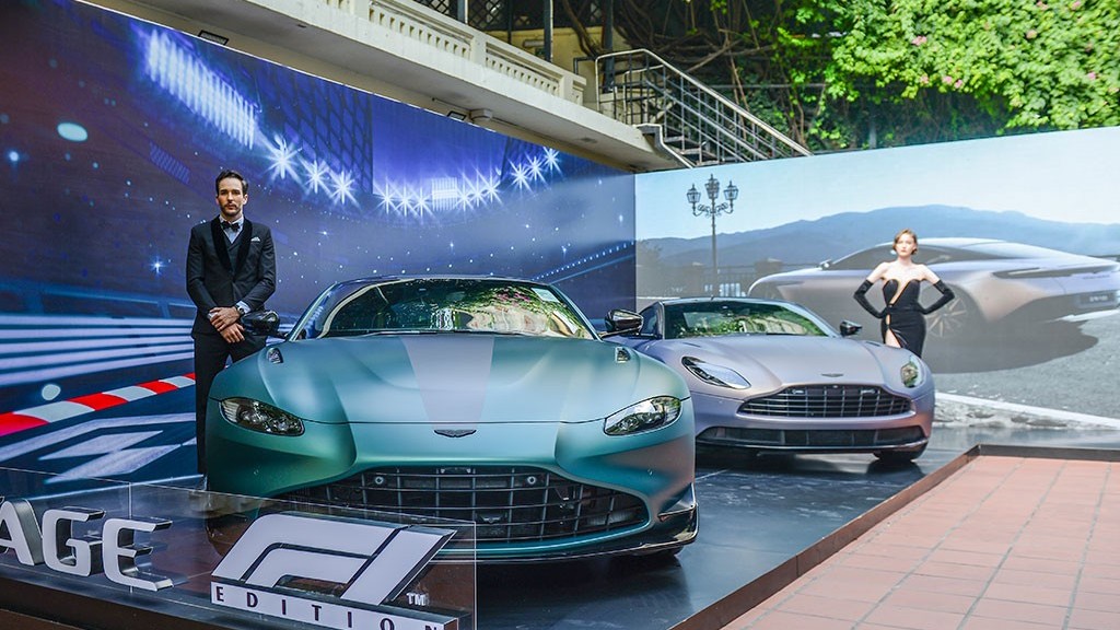 Aston Martin giới thiệu bộ đôi Vantage F1 Edition và DB11 V8 Coupe tại Việt Nam