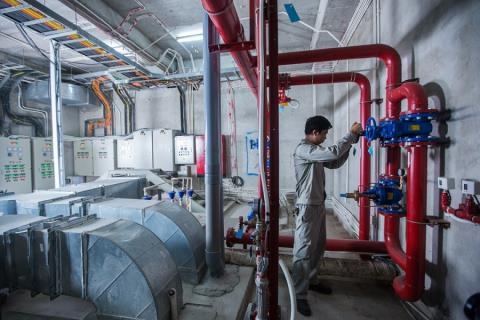 Cận cảnh hệ thống PCCC hiện đại bậc nhất thủ đô can canh he thong pccc hien dai bac nhat thu do