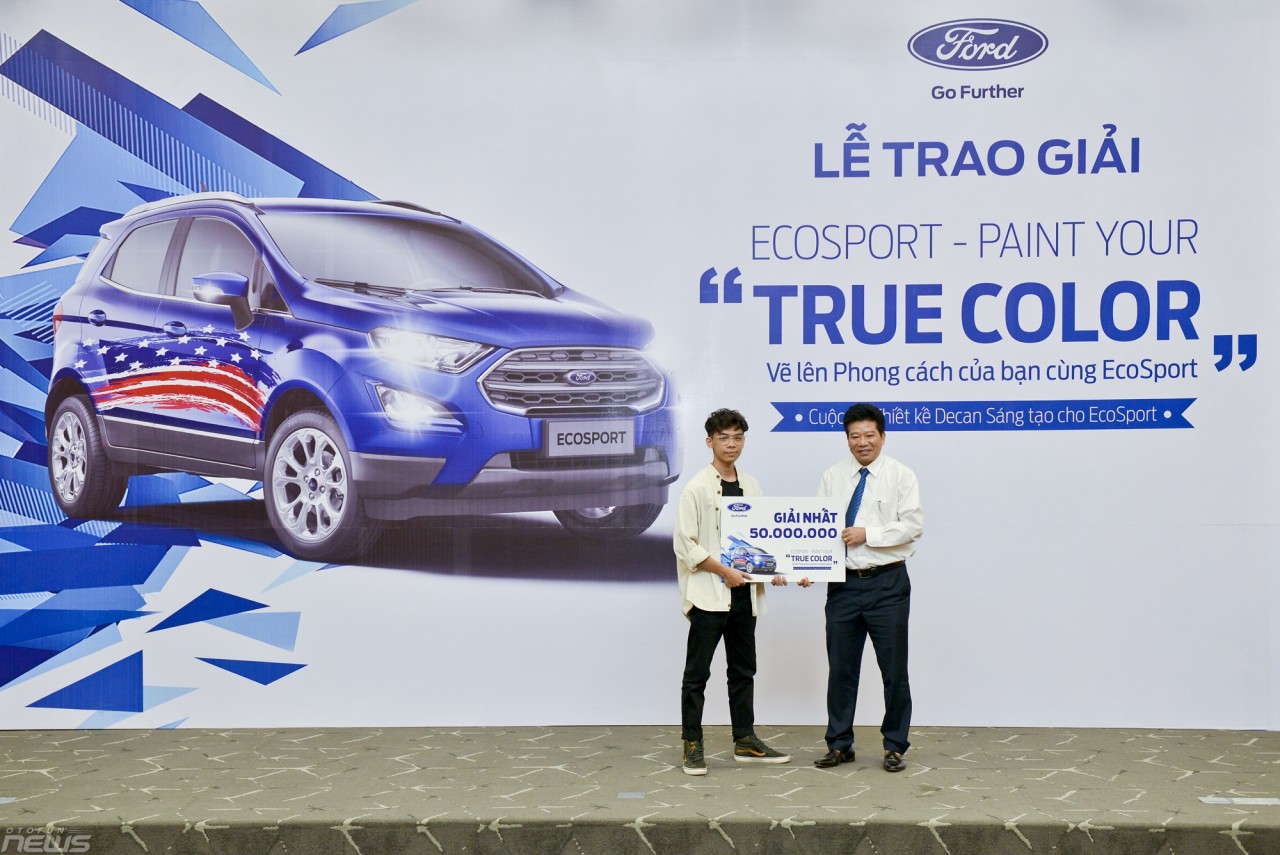 “Paint color” biến thành tác phẩm nghệ thuật độc đáo ket qua cuoc thi ford ecosport paint your true color