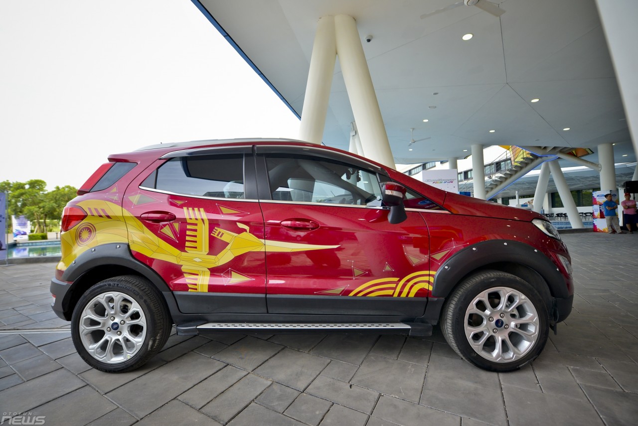 “Paint color” biến thành tác phẩm nghệ thuật độc đáo ket qua cuoc thi ford ecosport paint your true color