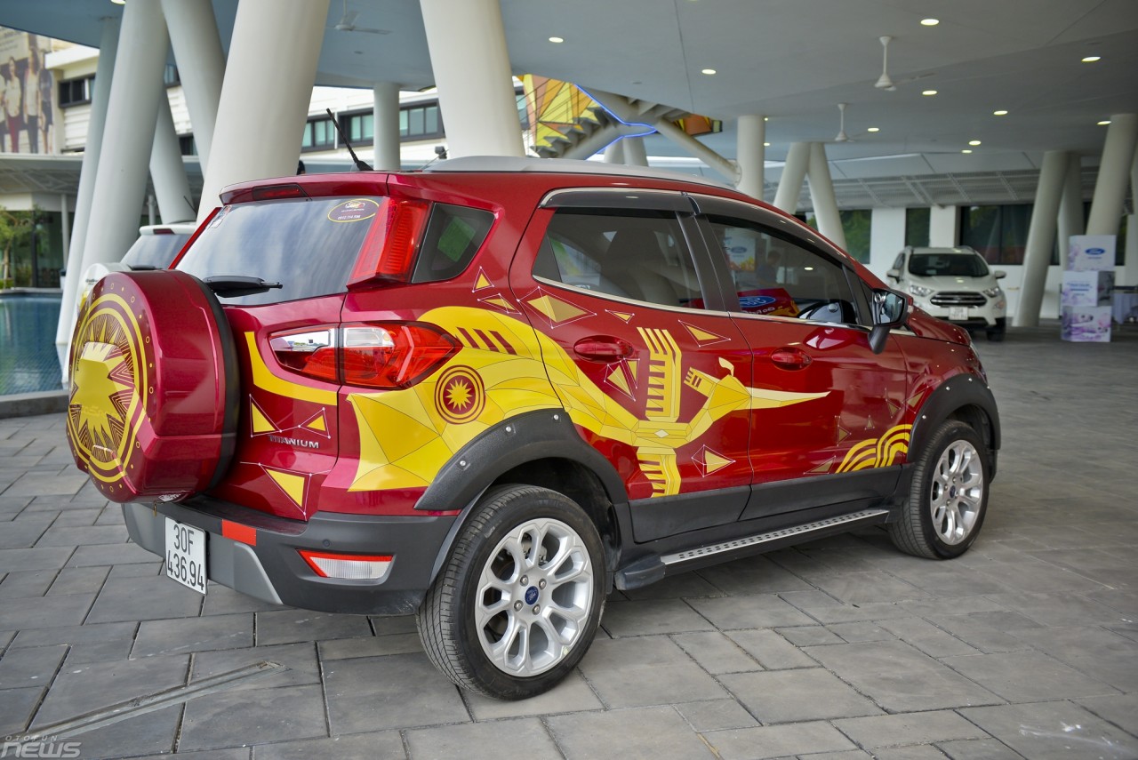 “Paint color” biến thành tác phẩm nghệ thuật độc đáo ket qua cuoc thi ford ecosport paint your true color