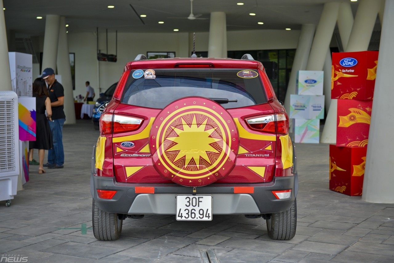 “Paint color” biến thành tác phẩm nghệ thuật độc đáo ket qua cuoc thi ford ecosport paint your true color
