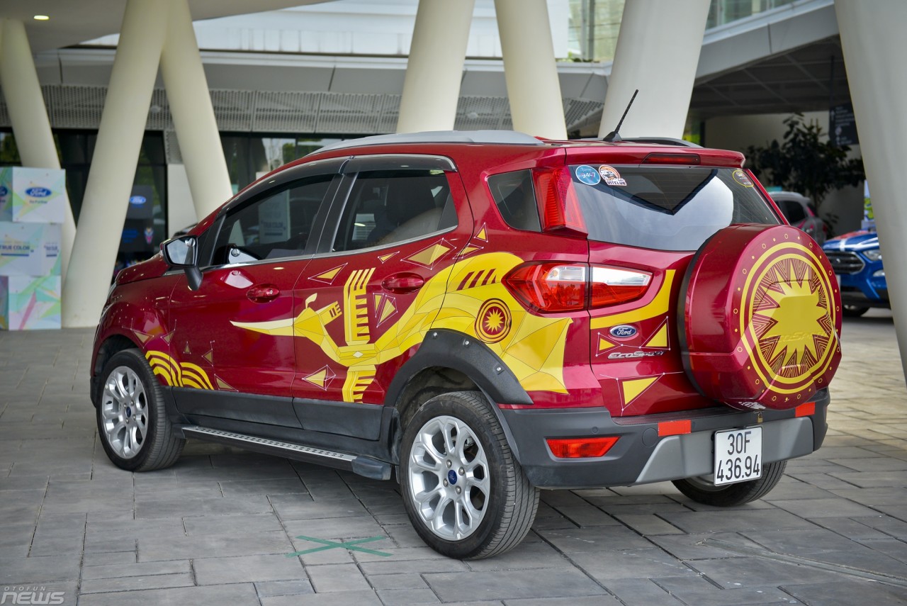 “Paint color” biến thành tác phẩm nghệ thuật độc đáo ket qua cuoc thi ford ecosport paint your true color