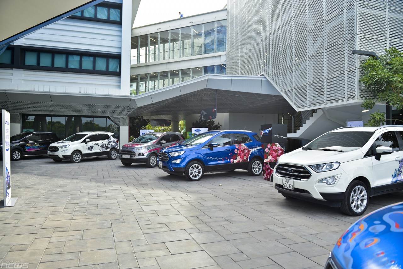 “Paint color” biến thành tác phẩm nghệ thuật độc đáo ket qua cuoc thi ford ecosport paint your true color