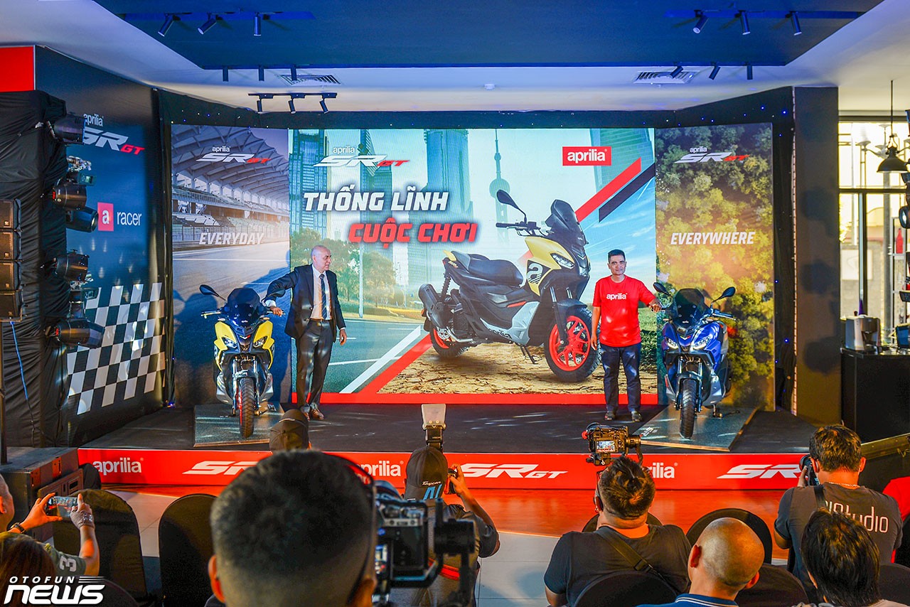 Piaggio Việt Nam ra mắt Aprilia SR GT 200, giá từ 97 triệu Piaggio Việt Nam ra mắt Aprilia SR GT 200, giá từ 97 triệu