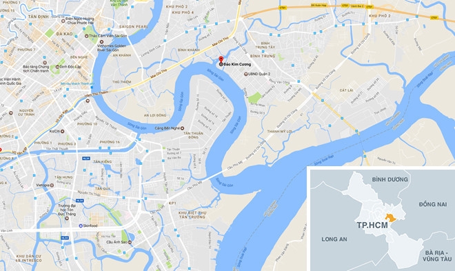 TP Hồ Chí Minh: Khởi công cầu qua đảo Kim Cương tp ho chi minh khoi cong cau qua dao kim cuong