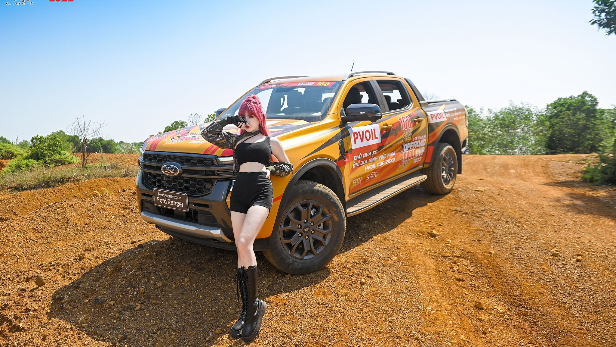 Đến PVOIL VOC 2022 tham dự lái thử Ford Ranger trên địa hình Off-road đỉnh cao