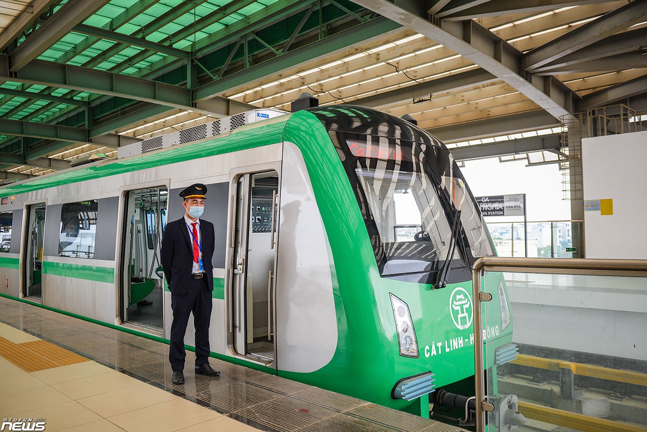 Trải nghiệm thực tế đường sắt đô thị Cát Linh   Hà Đông
