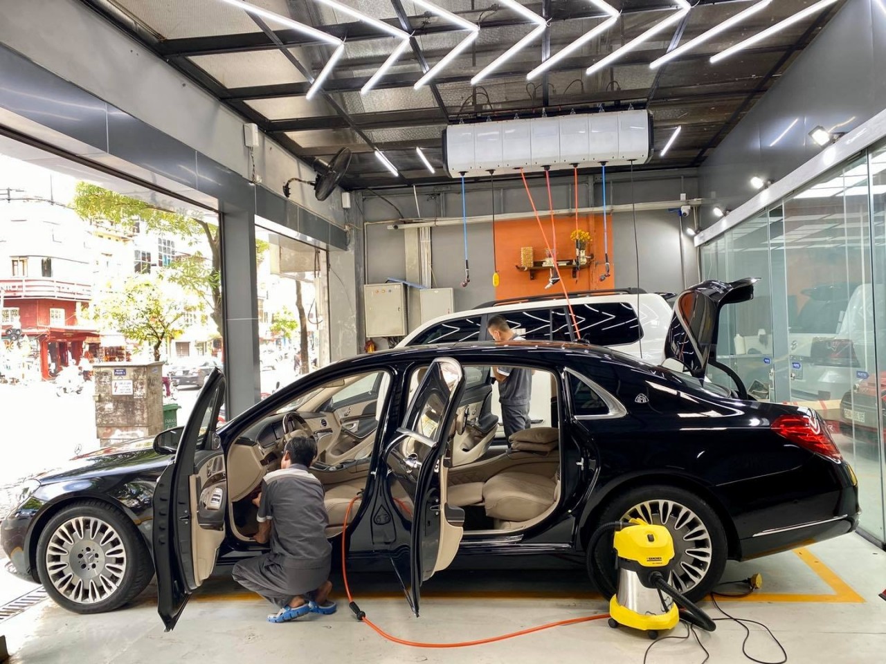 Quá tải dịch vụ chăm sóc, tân trang xe dịp cận Tết