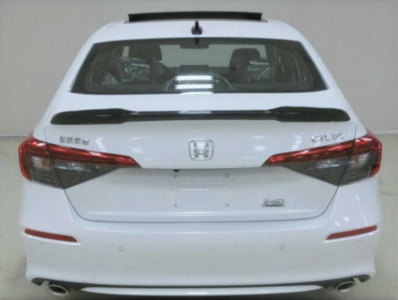 Honda Civic sedan lộ diện bản thương mại tại Trung Quốc Honda Civic sedan lộ diện bản thương mại tại Trung Quốc
