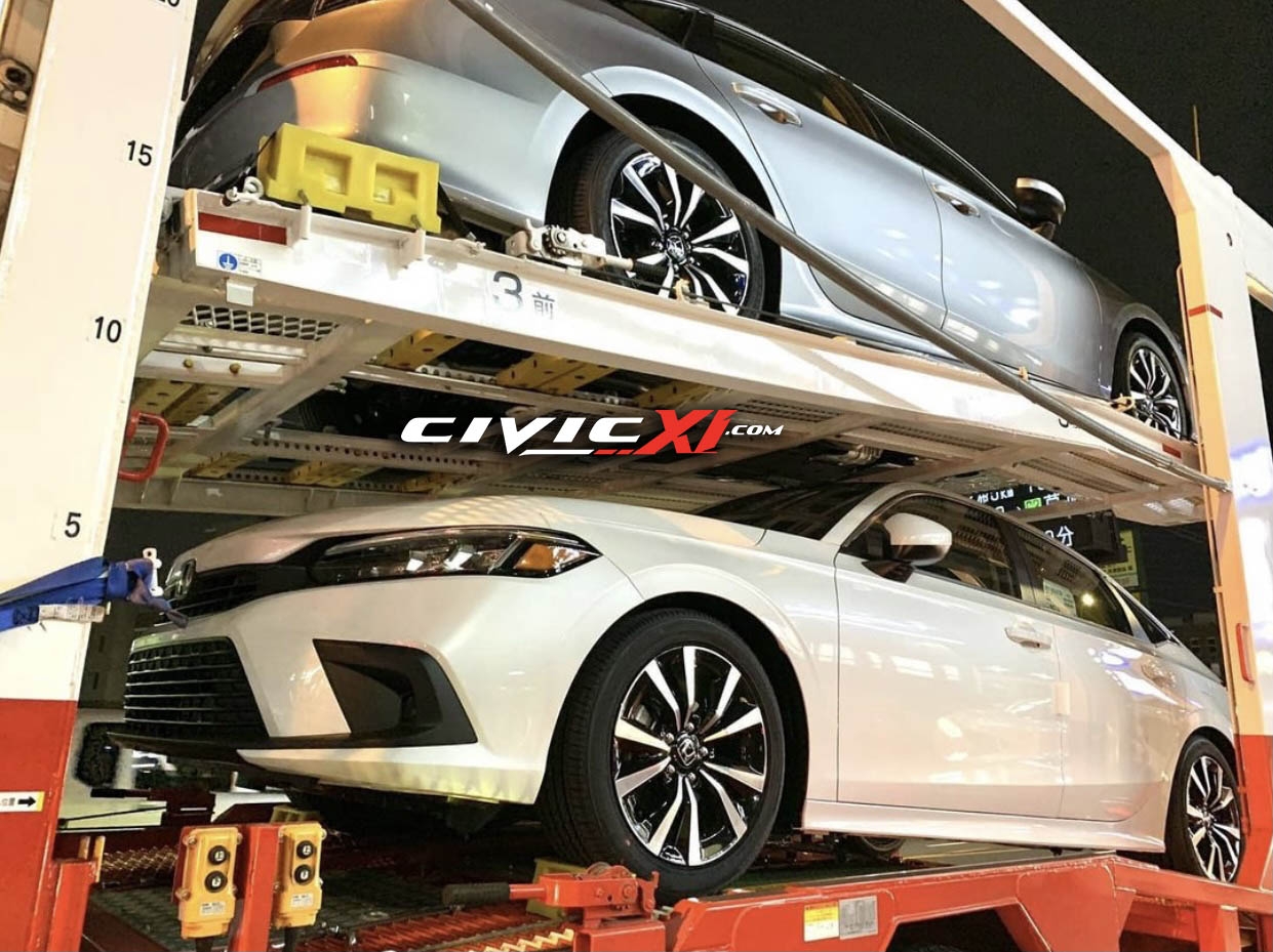 Lộ diện Honda Civic 2022 phiên bản Mỹ Honda Civic 2022 xuất hiện tại Mỹ