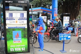 ha noi cay xang thay ao moi sau ngay dau triet de thuc hien ban xang e5