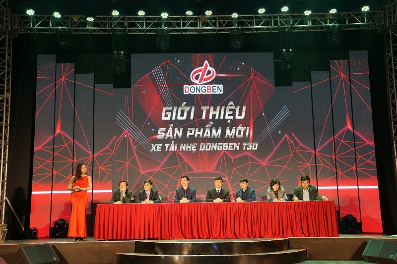 Đông Bản Việt Nam ra mắt xe tải nhẹ DONGBEN T30 dong ban viet nam ra mat xe tai nhe dongben t30