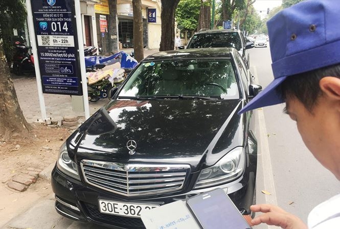 Nhốn nháo vì điểm trông xe iParking tê liệt nhon nhao vi diem trong xe iparking te liet