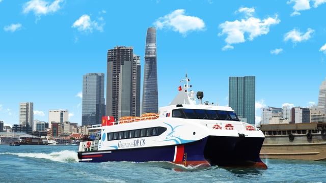 Khởi động tuyến vận tải hành khách bằng tàu thủy cao tốc TP Hồ Chí Minh - Cần Giờ - Vũng Tàu – Bến Tre khoi dong tuyen van tai hanh khach bang tau thuy cao toc tp ho chi minh can gio vung tau ben tre