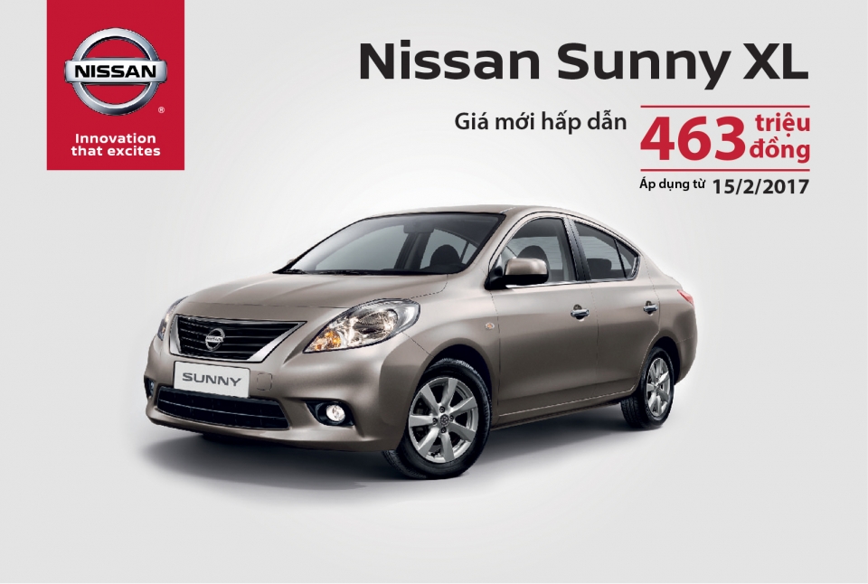 Nissan Sunny giảm 35 triệu đồng Nissan Sunny giảm 35 triệu đồng